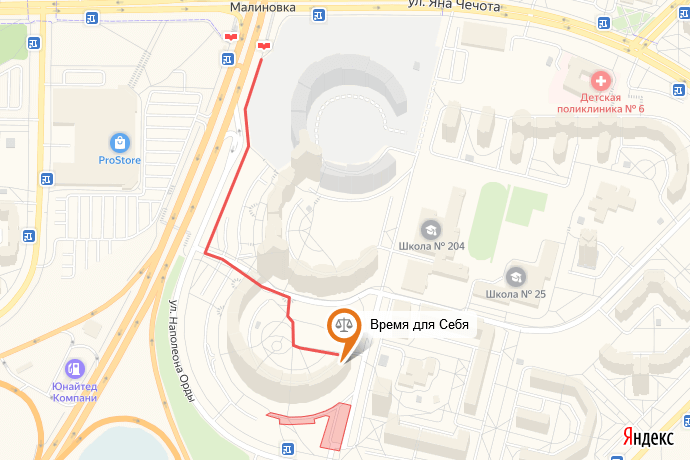 Карта Яндекс